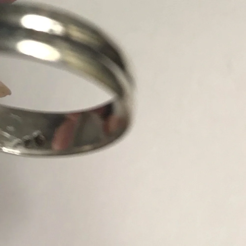 Tiger Eye Stamped 925 Sterling Silver Ring